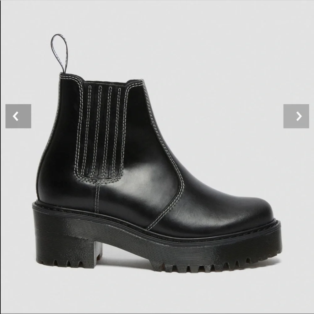 🔥LAST PAIR🔥NEW Dr. Martens Rometty Atlas Platform Chelsea Leather Boots - Picture 3 of 11